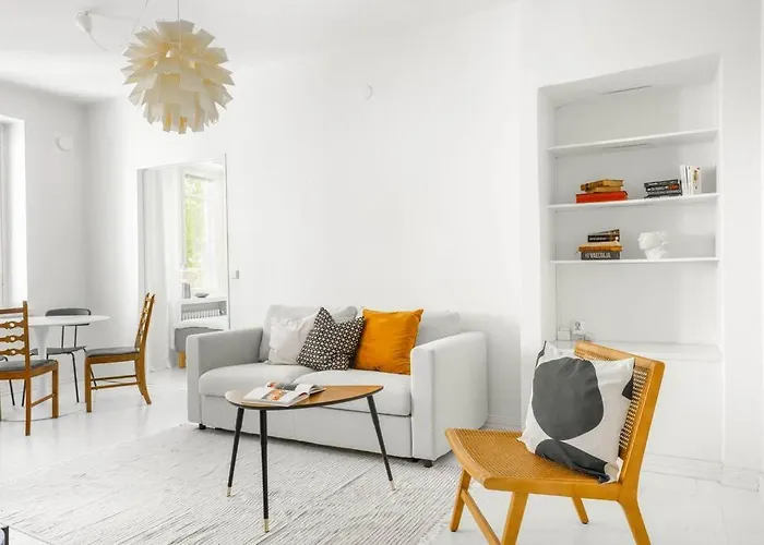 شقة Airy And Bright One-bedroom هلسنكي